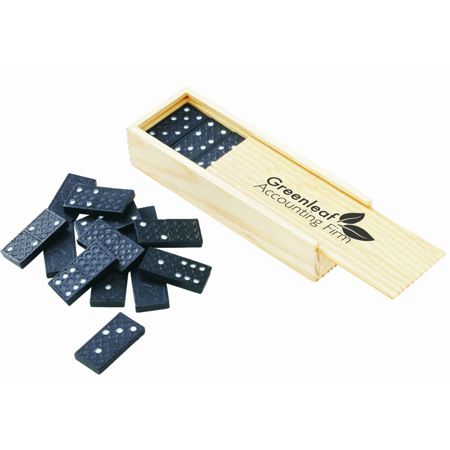 Product Photo 1 Dominoes in a Wood Box