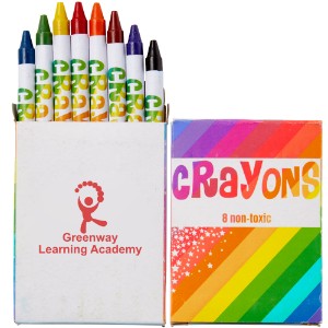 Eight Pack Crayons - JN1900