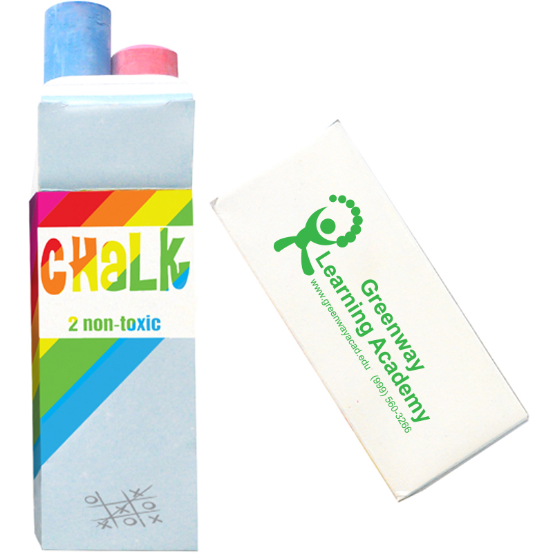 Product Photo 1 Two-Pack Colored Jumbo Chalk