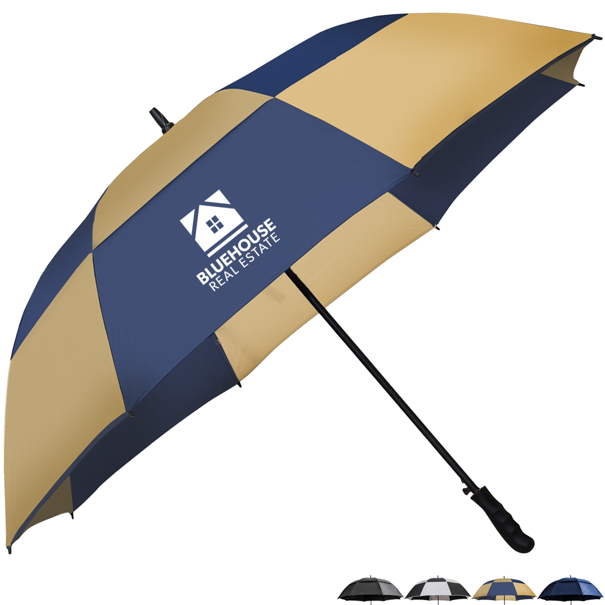 Product Photo 1 Legend Auto Open Vented Golf Umbrella, 64" Arc
