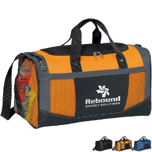 Highlander 600D Polyester Classic Sport Bag, 19" - GM5070
