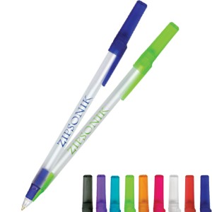 BIC® Round Stic® Ice Pen, Clear Colors - BC1070