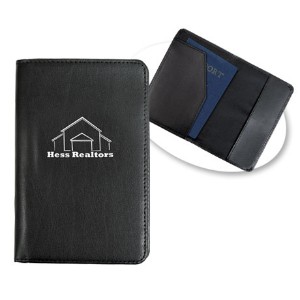 Bonded Leather Passport Holder - SL2200