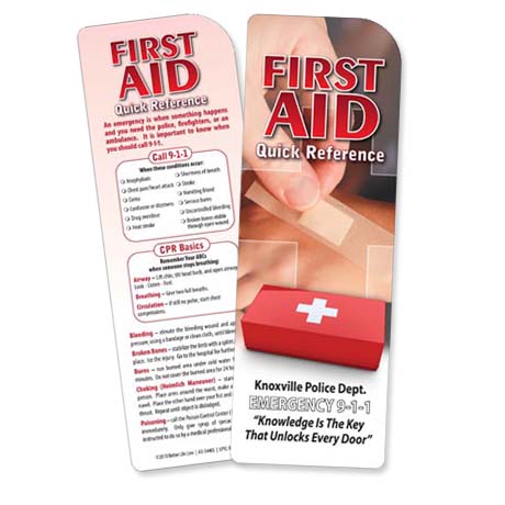 Product Photo 1 First Aid Bookmark