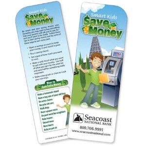 Smart Kids Save Money Bookmark - BF1625