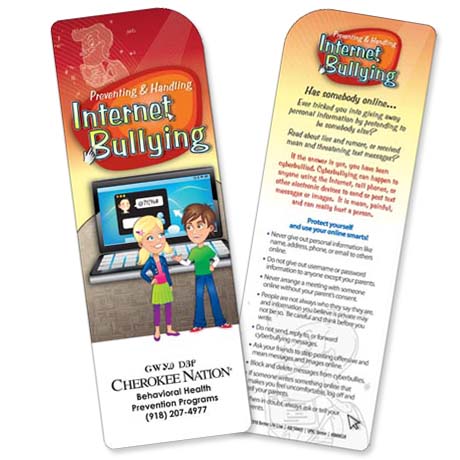Product Photo 1 Preventing & Handling Internet Bullying Bookmark
