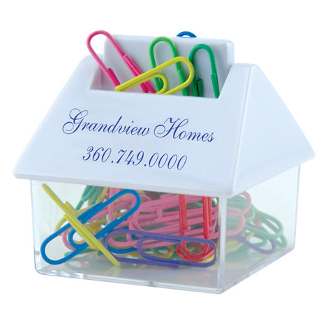 Product Photo 1 House Shaped Paper Clip Dispenser
