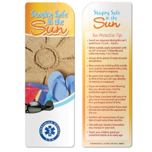 Staying Safe in the Sun Bookmark - BF1635
