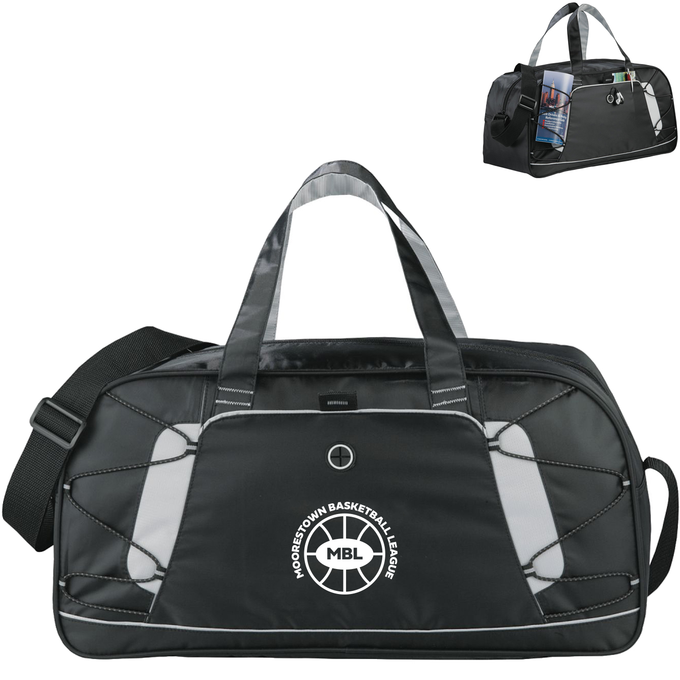 Product Photo 1 ShockWave 210D Nylon Sport Duffel, 19"