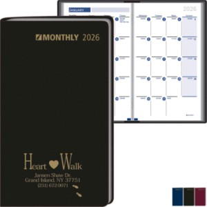 Vinyl Monthly Pocket Planner - BO7050