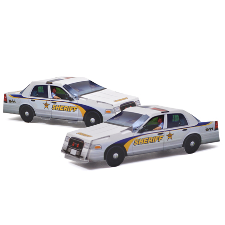 Product Photo 1 Pop Up Sheriff Car, Stock