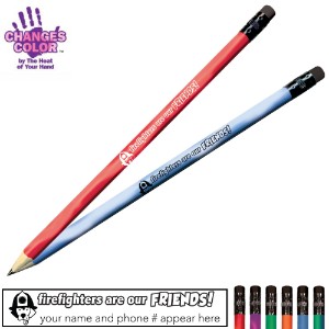 Rookie Dog/Firefighters Are Our Friends Mood Color Changing Pencil - PCL242
