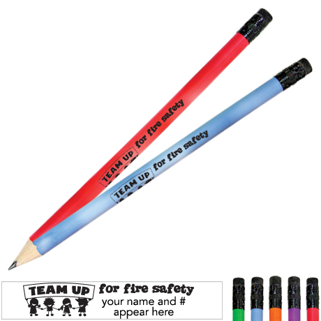 Product Photo 1 Team Up For Fire Safety/Kid Design Mood Pencil