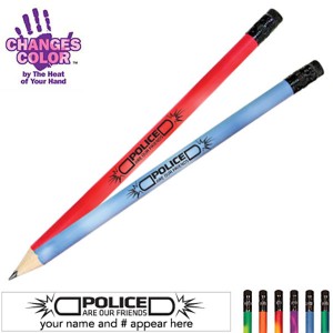 Police Are Our Friends Mood Color Changing Pencil - PCL263