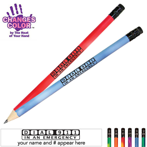 Product Photo 1 Dial 911 In An Emergency Mood Color Changing Pencil