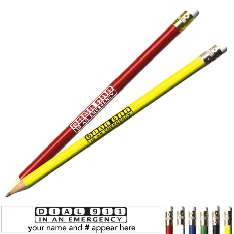 Product Photo 1 Dial 911 In An Emergency Pricebuster Pencil
