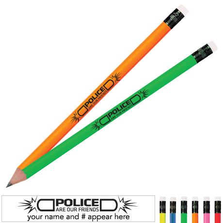 Product Photo 1 Police Are Our Friends Neon Pencil