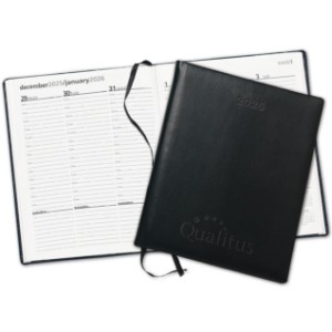 Symphony Debossed Weekly Desk Planner - TR1595