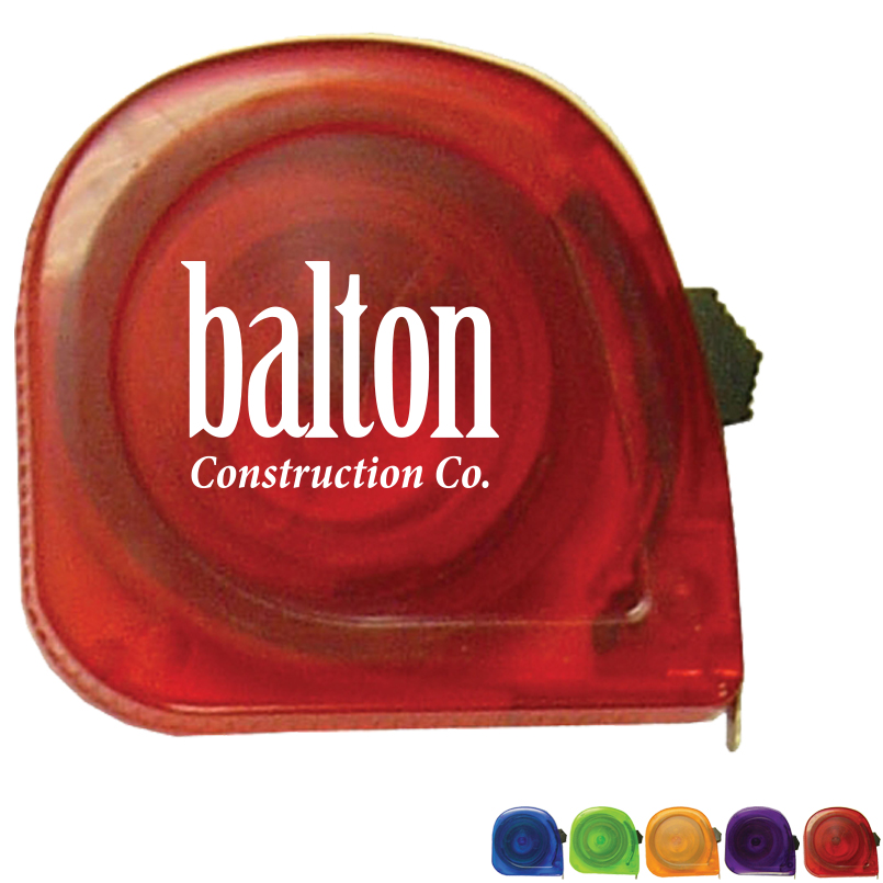 Product Photo 1 Translucent Retractable Tape Measure, 10'