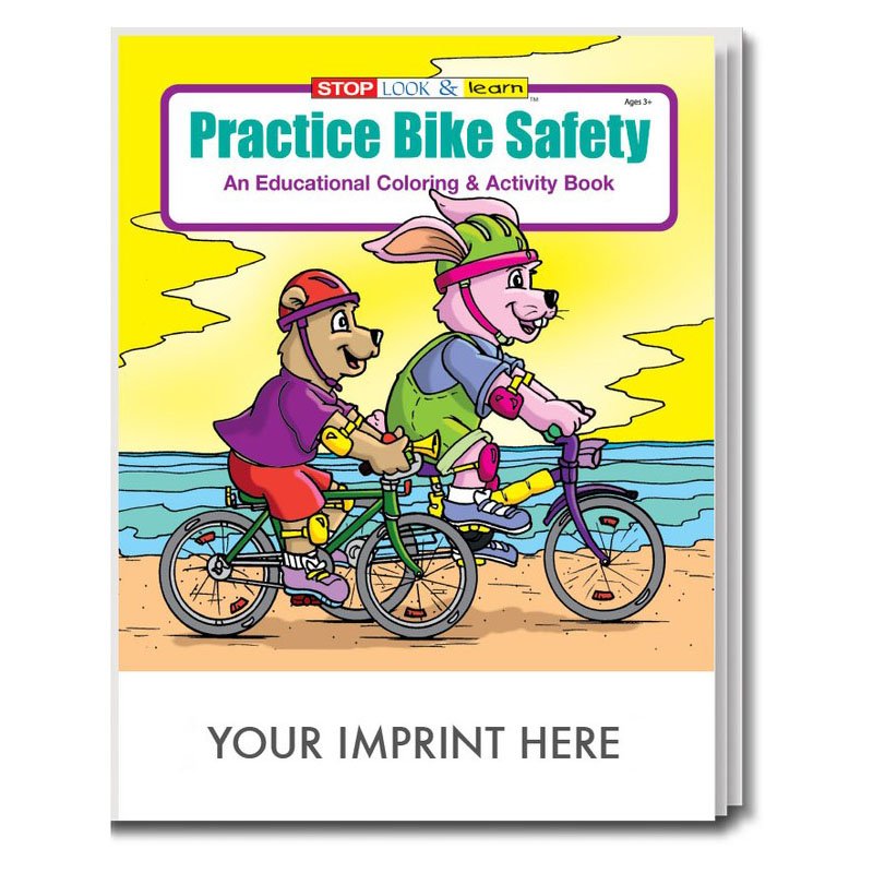 Product Photo 1 Practice Bike Safety Coloring & Activity Book