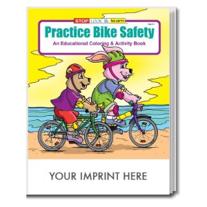 Practice Bike Safety Coloring & Activity Book - CLB540