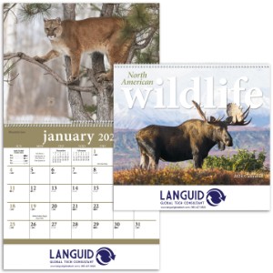 North American Wildlife Wall Calendar - TR2025