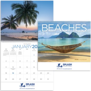 Beaches Wall Calendar - TR2075