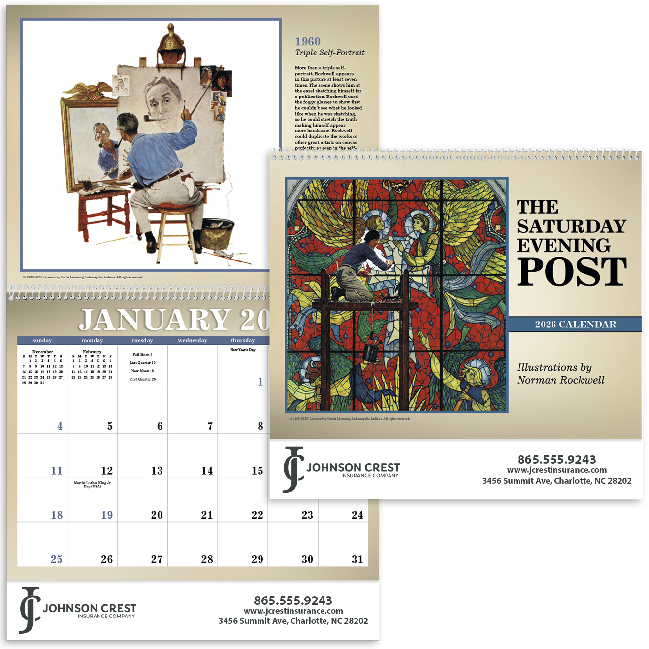 Product Photo 1 The Saturday Evening Post Wall Calendar