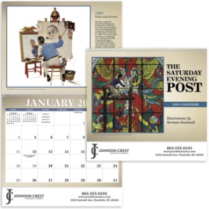 The Saturday Evening Post Wall Calendar - TR2110