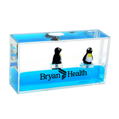Product Photo 1 Mini Wave Liquid Motion Penguin Paperweight