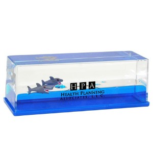 Wave Liquid Motion Shark Paperweight - AF2020