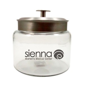 Large Glass Cookie Jar - MD6090