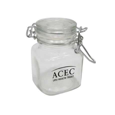 Product Photo 1 Mini Hinged Top Glass Jar