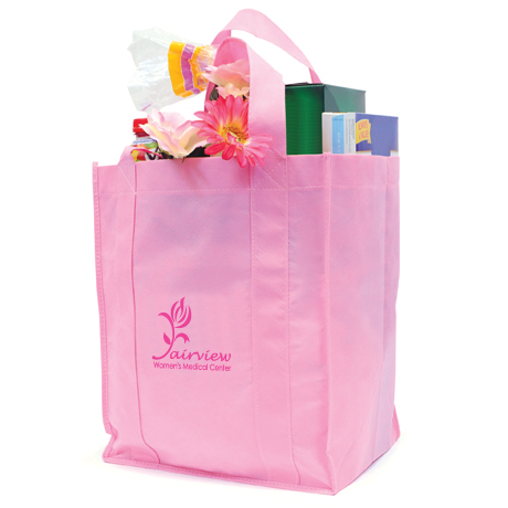 Product Photo 1 Pink Non-Woven Shopping Tote
