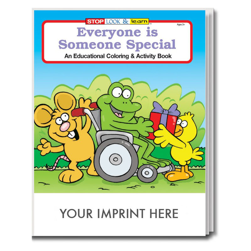 Product Photo 1 Everyone Is Someone Special Coloring & Activity Book