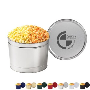 Two Way Popcorn Tin - Butter & Cheese,  2 Gallon - MD6030