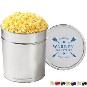 Old Fashioned Popcorn Tin - 3-1/2 Gallon - MD6020
