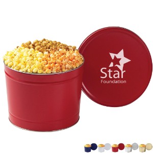 Three Way Popcorn Tin, 2 Gallon - MD6045