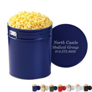 Old Fashioned Popcorn Tin - 6-1/2 Gallon - MD6025