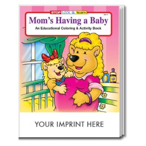 Mom's Having a Baby Coloring & Activity Book - CLB805