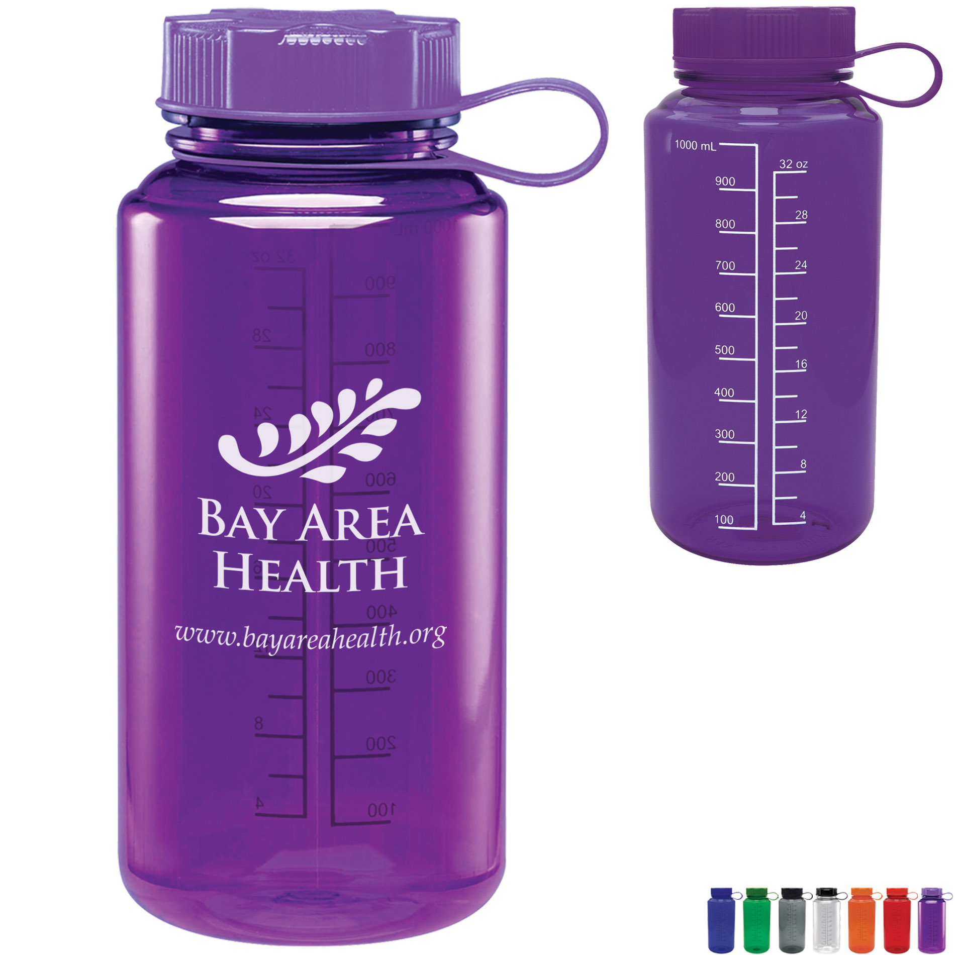 Product Photo 1 Baltic Wide Mouth Sport Bottle w/ Measurement Scale, 32oz.