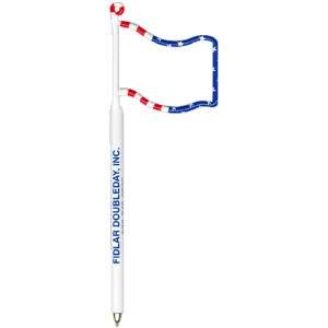Red, White & Blue Flag InkBend Standard™ Pen - BN2705