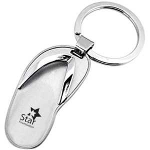 Flip-Flop Sandal Metal Key Chain - MY1075