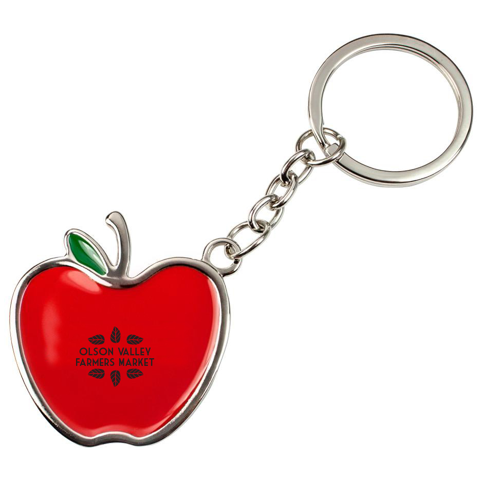 Product Photo 1 Apple Key Chain w/ Leather Strap