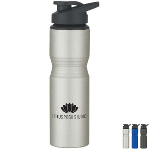 Aluminum Metallic Bike Bottle, 28oz. - HT7042