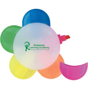Five-Color Petal Highlighter - HT5578