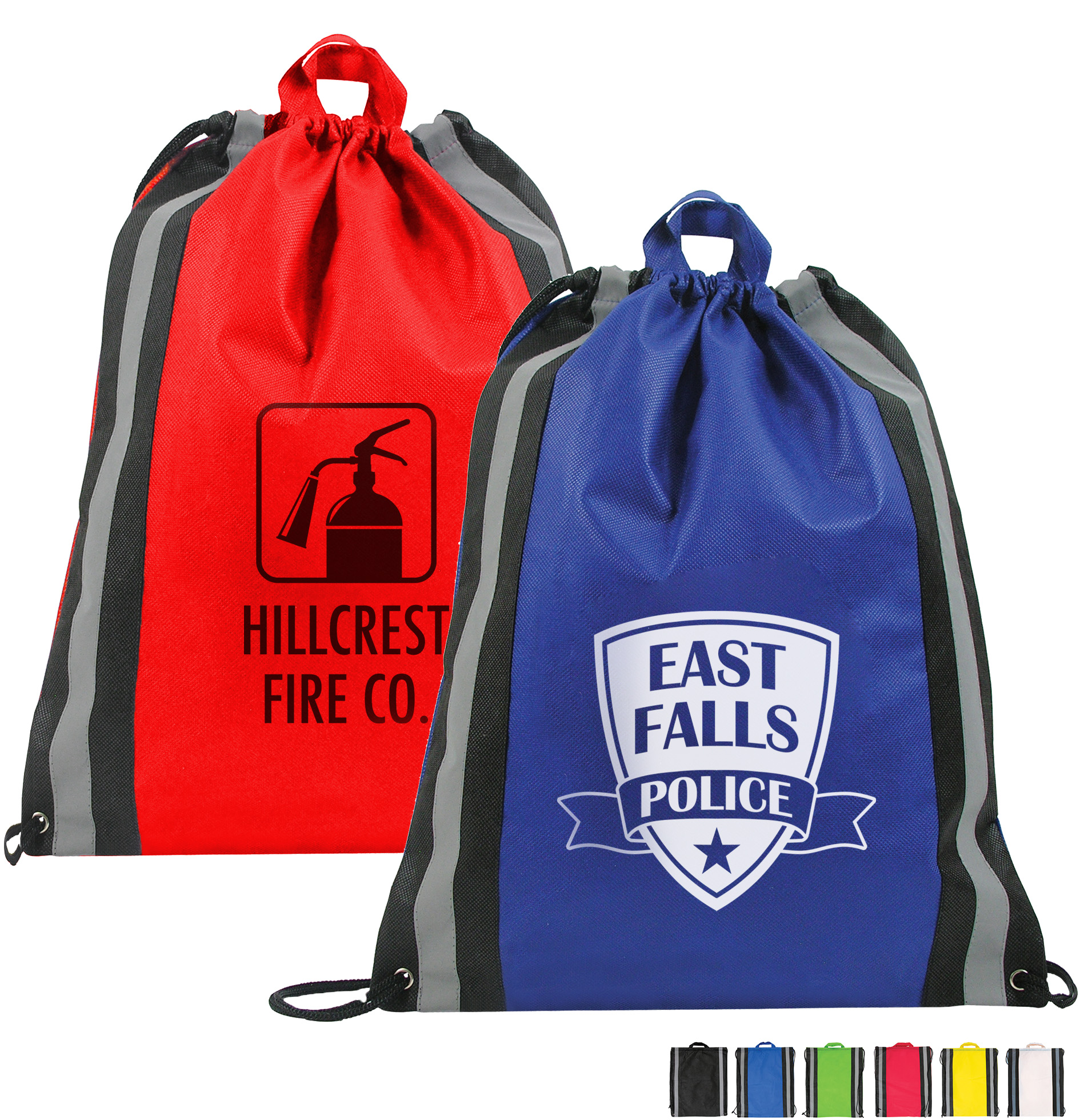 Product Photo 1 Reflective Stripe Non-Woven Backpack