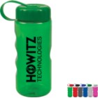 Photo 8 Finger Grip Tritan™ Translucent Bottle, 22oz. - Tethered Lid