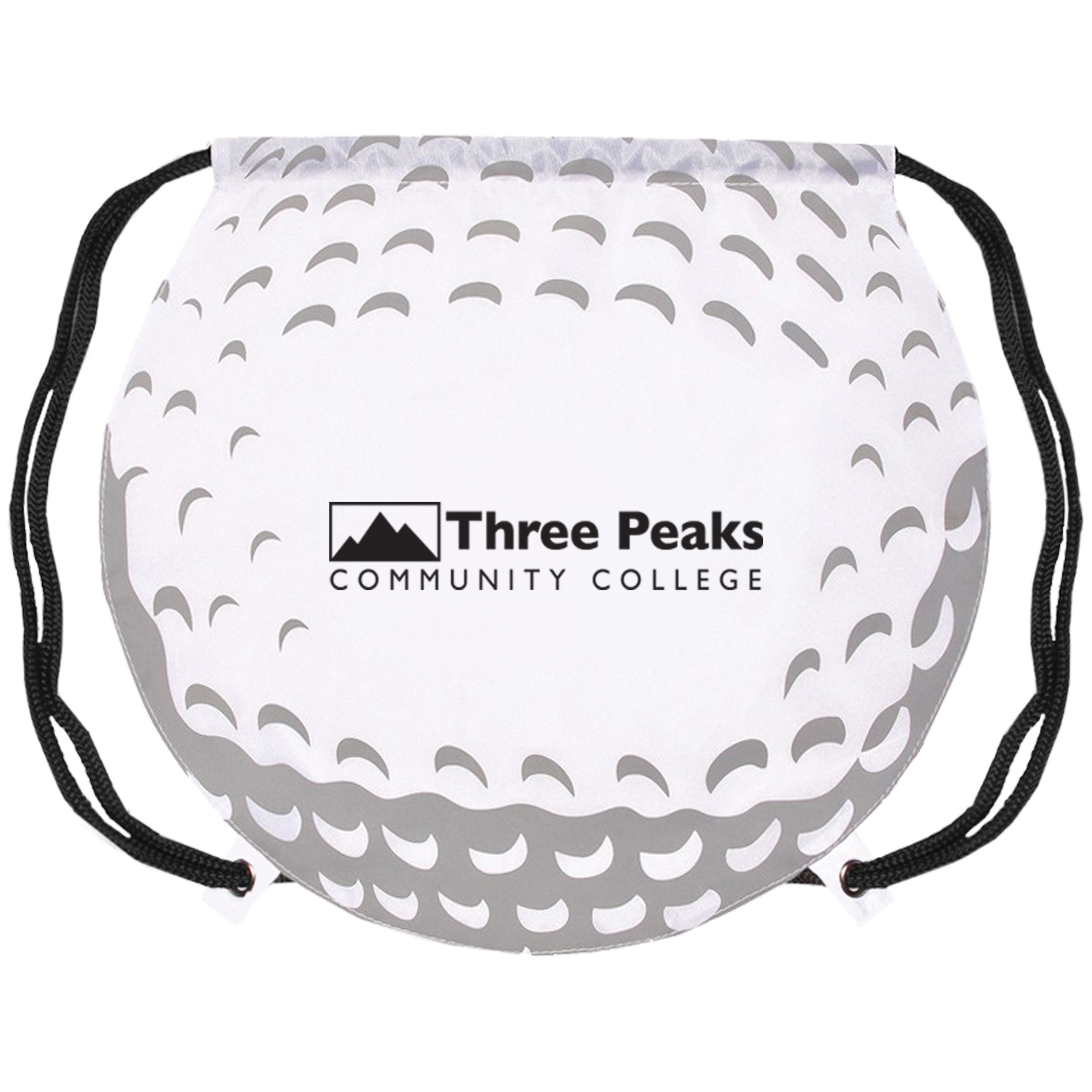 Product Photo 1 Gametime!® Golf Ball Drawstring Polyester Backpack