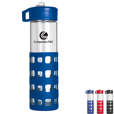 Product Photo 1 Sip-n-Go Glass Water Bottle, 24oz.